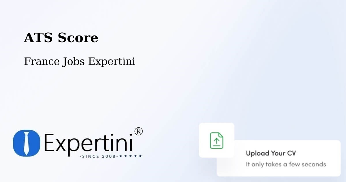Resume ATS Score & Job Description Match Tool – Doubs - France Jobs Expertini