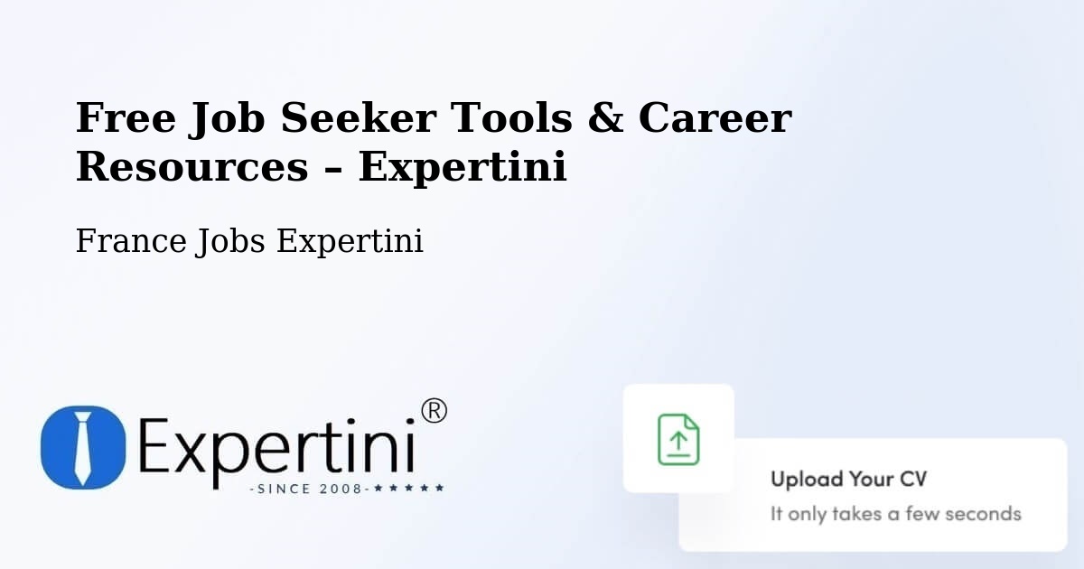Free Job Seeker Tools & Career Resources – Doubs - Doubs, France Jobs Expertini