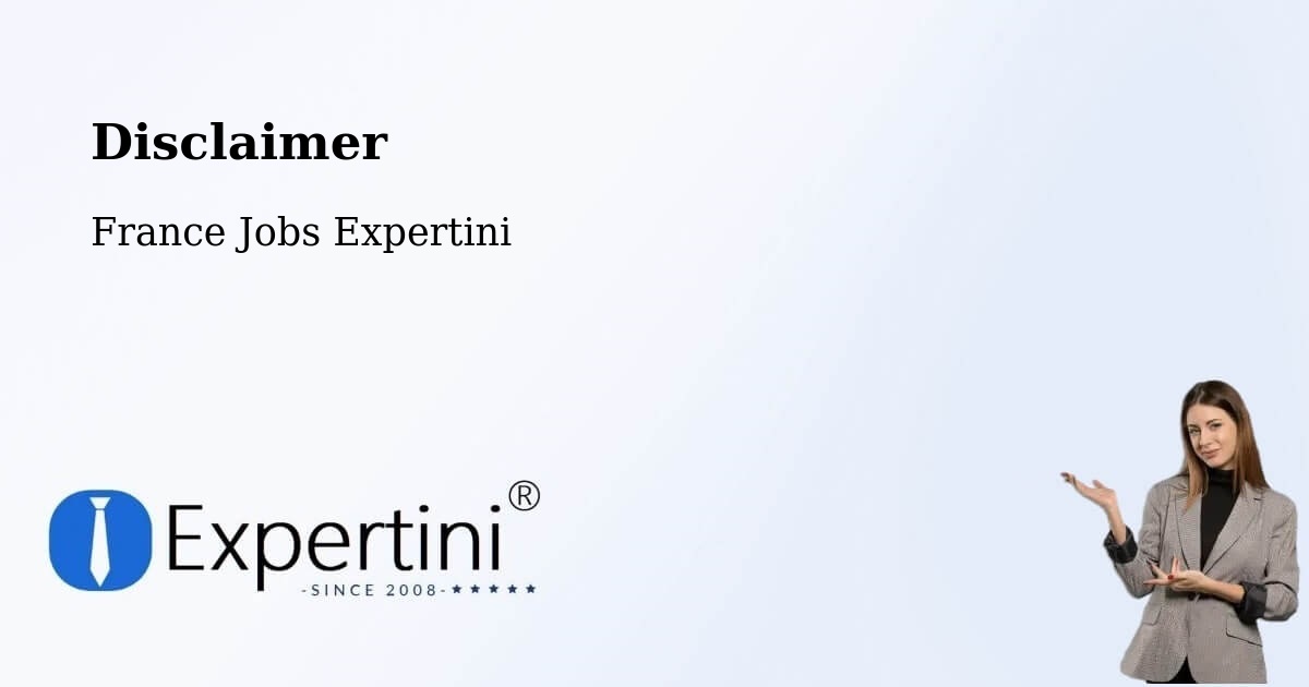 Disclaimer – Doubs - France Jobs Expertini