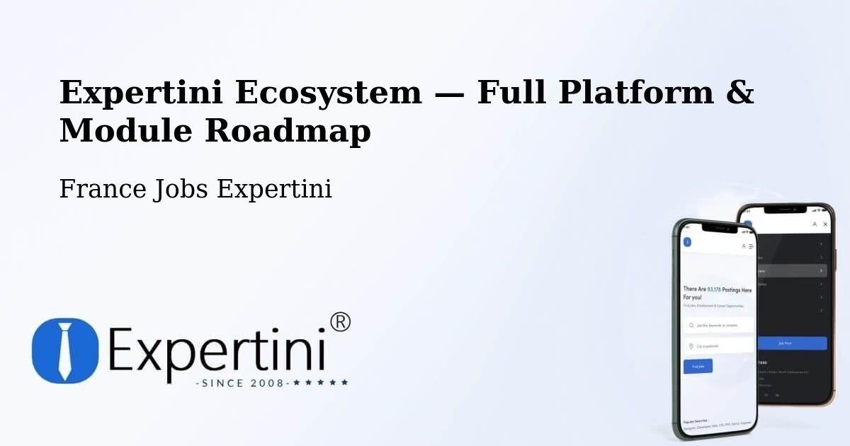 Expertini Ecosystem — Full Platform & Module Roadmap – Doubs